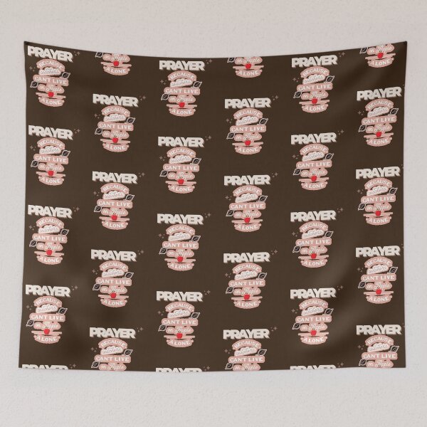 Item preview, Prayer, Because Teachers Can't Live on Apple Alone - Brown, Tan, Pink designed and sold by TheReporter1.