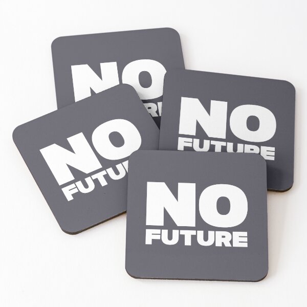 Item preview, No future, white designed and sold by perezzzoso.
