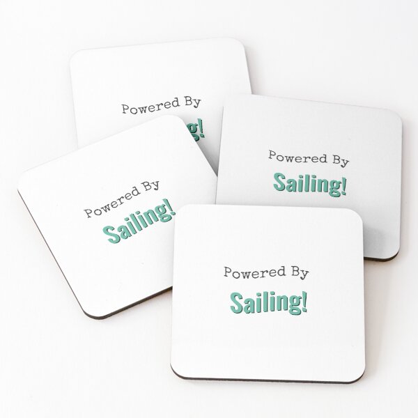 Item preview, Powered By Sailing designed and sold by cooldesignsalot.