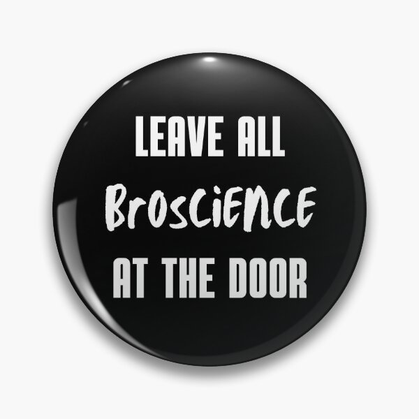 Item preview, Leave All Broscience At The Door - Funny Fitness Instructor, Personal Trainer Gift designed and sold by Sophie’s Tees.