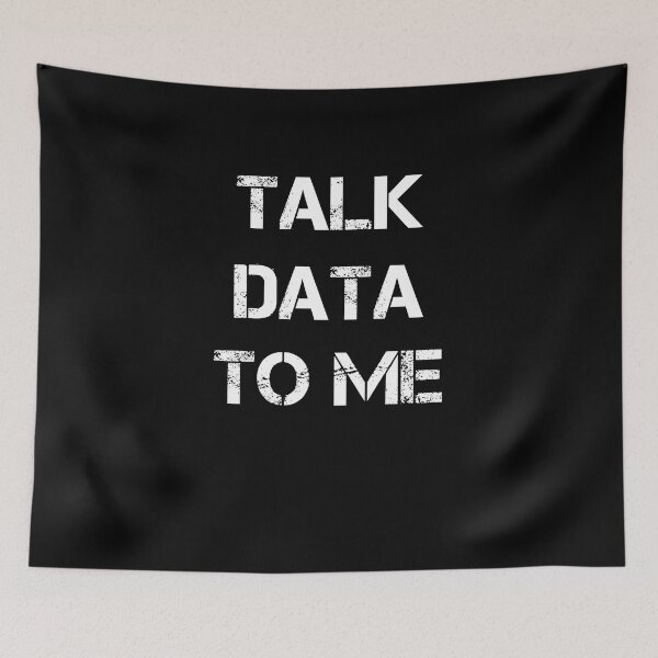 Item preview, Data Science Talk Data To Me designed and sold by rachidhaz.