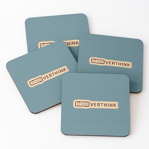 Item preview, Eat Sleep Overthink Repeat - Eat Don't Sleep overthink Repeat designed and sold by MOONINSPIRATION.