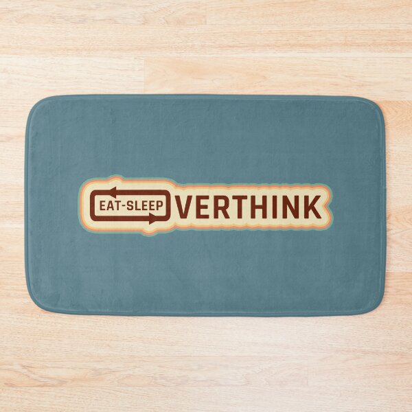 Item preview, Eat Sleep Overthink Repeat - Eat Don't Sleep overthink Repeat designed and sold by MOONINSPIRATION.