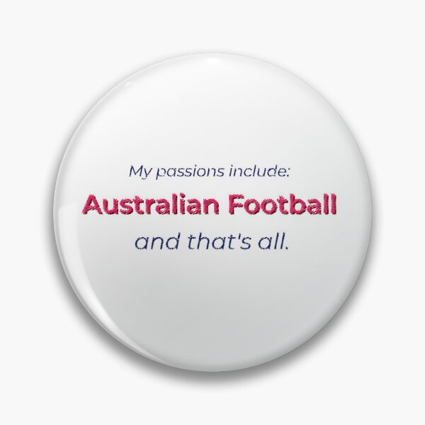 Item preview, Australian Football is my passion designed and sold by cooldesignsalot.