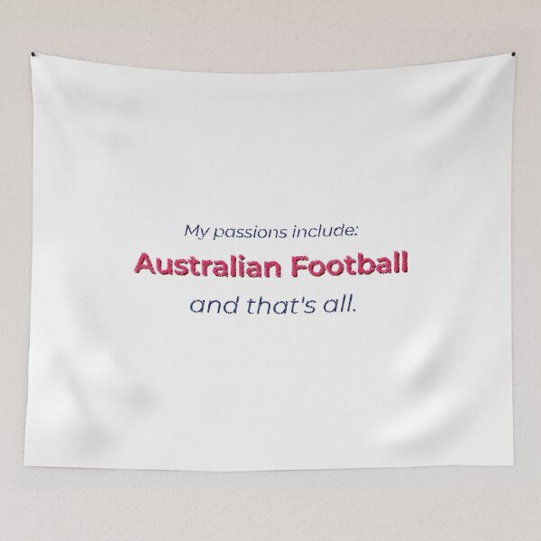 Item preview, Australian Football is my passion designed and sold by cooldesignsalot.