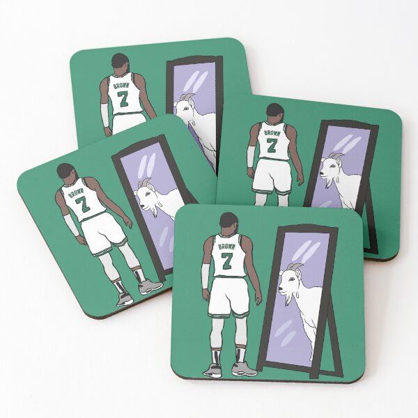 Item preview, Jaylen Brown Mirror GOAT designed and sold by RatTrapTees.