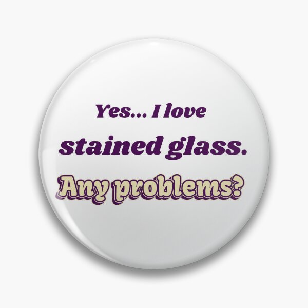 Item preview, I love Stained Glass designed and sold by cooldesignsalot.