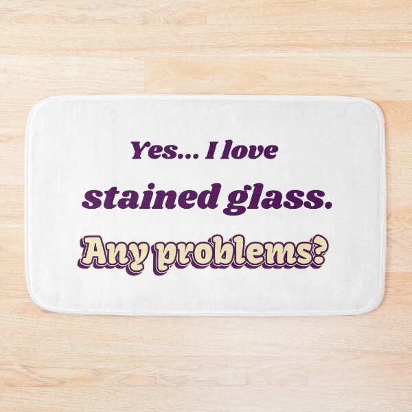 Item preview, I love Stained Glass designed and sold by cooldesignsalot.