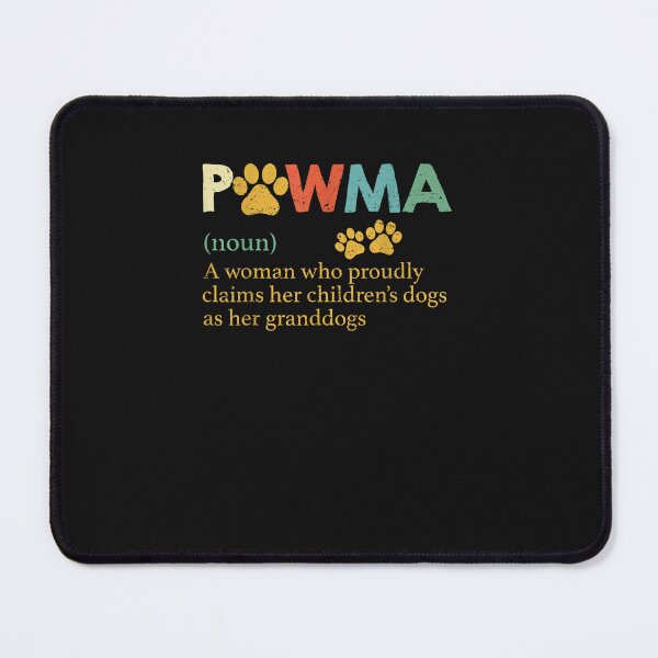 Item preview, Vintage Pawma Definition Dog Grandma Aunt Mom Dog Lover Gift designed and sold by hastyolanth.