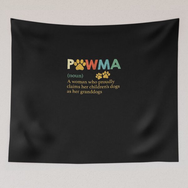 Item preview, Vintage Pawma Definition Dog Grandma Aunt Mom Dog Lover Gift designed and sold by hastyolanth.