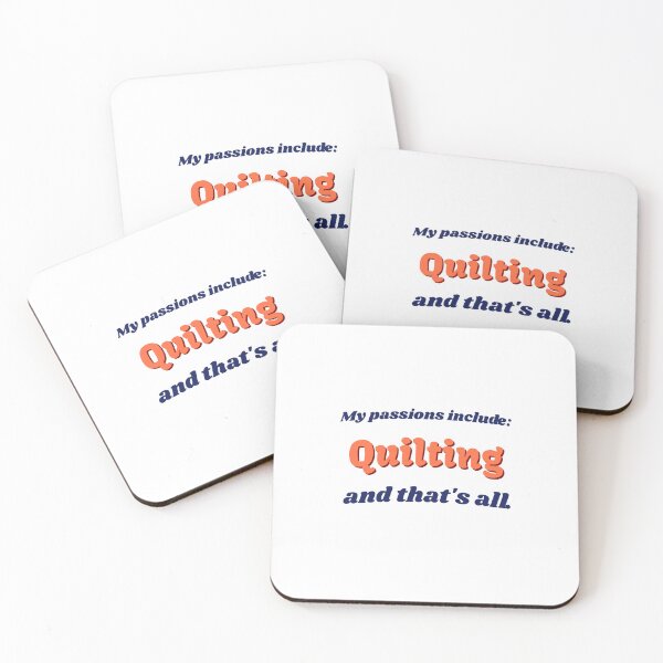 Item preview, Quilting is my passion designed and sold by cooldesignsalot.