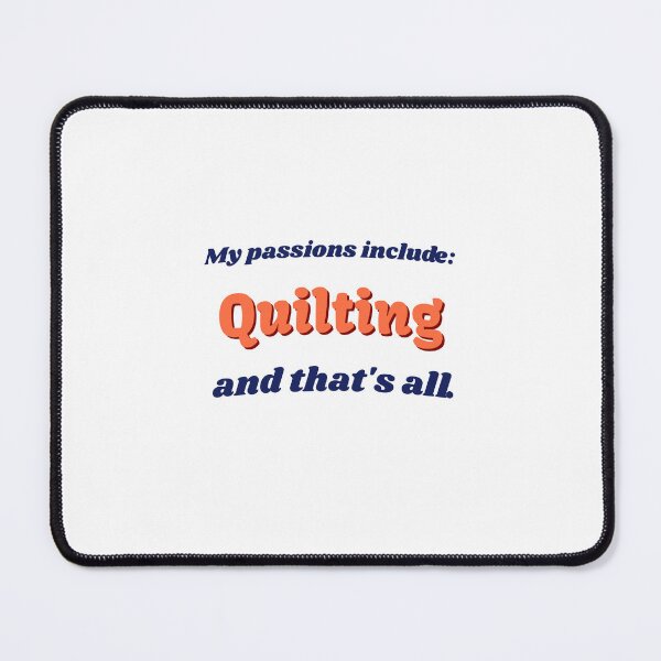 Item preview, Quilting is my passion designed and sold by cooldesignsalot.