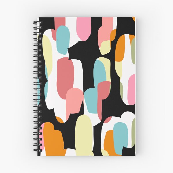 Item preview, Modern Contemporary Pink, Aqua, Black, White Abstract Pattern  designed and sold by DEC02.