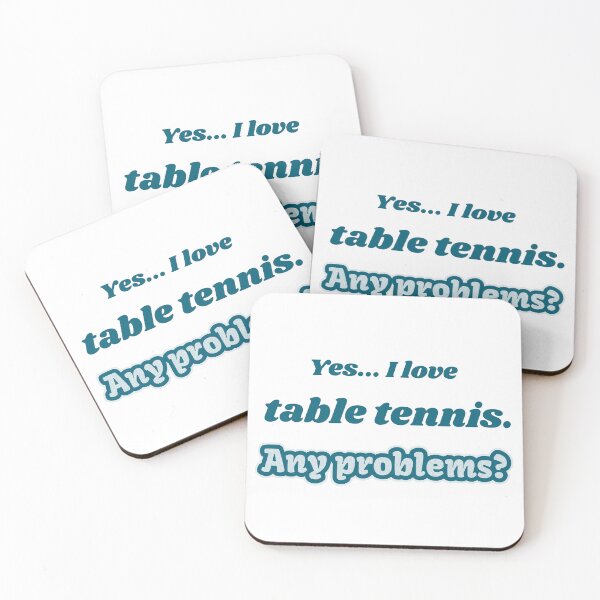 Item preview, I love Table Tennis designed and sold by cooldesignsalot.