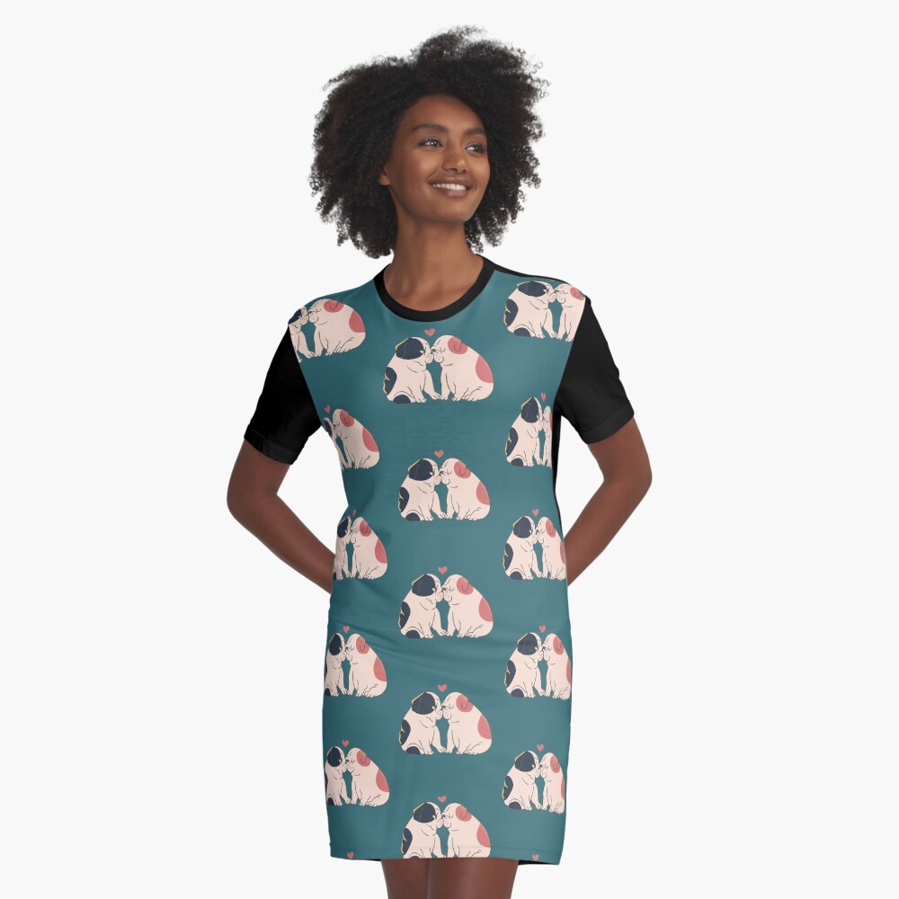 Item preview, Graphic T-Shirt Dress designed and sold by Huebucket.