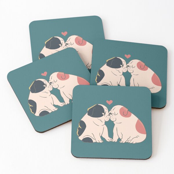 Item preview, Besos de Bulldog Inglés designed and sold by Huebucket.
