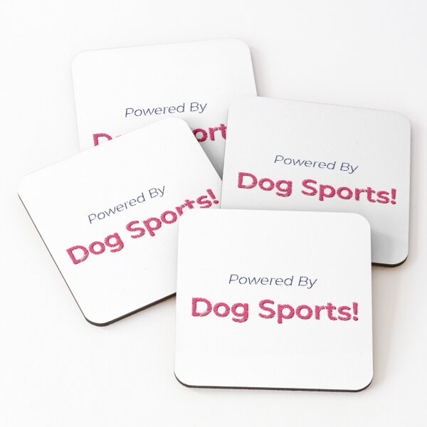 Item preview, Powered By Dog Sports designed and sold by cooldesignsalot.
