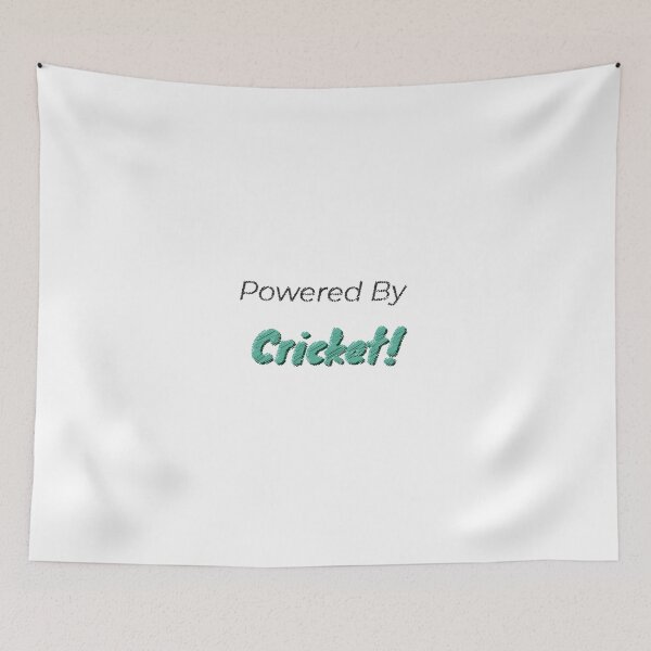 Item preview, Powered By Cricket designed and sold by cooldesignsalot.