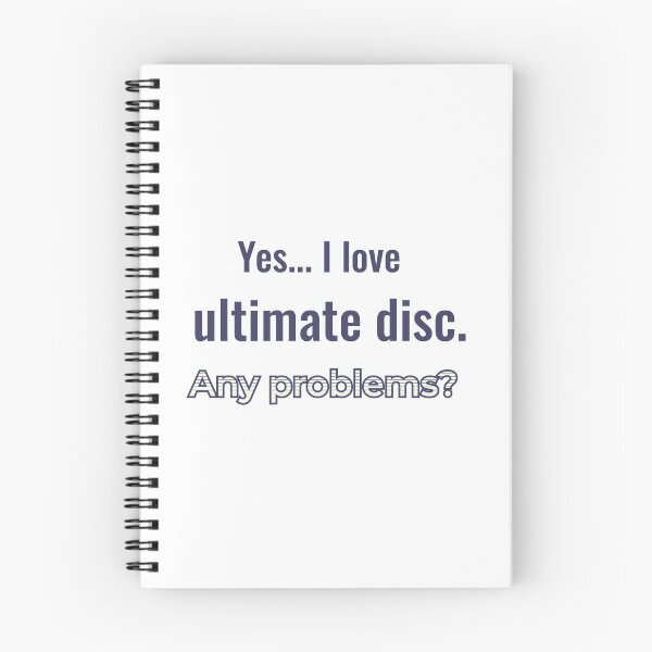 Item preview, I love Ultimate Disc designed and sold by cooldesignsalot.