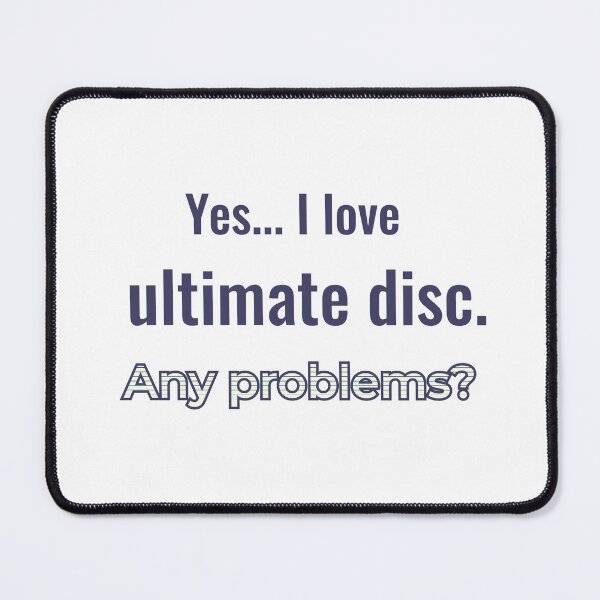 Item preview, I love Ultimate Disc designed and sold by cooldesignsalot.