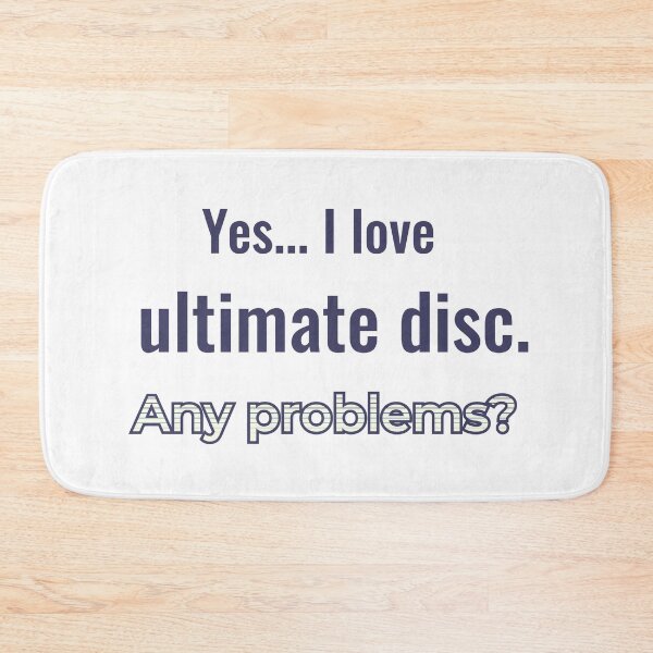 Item preview, I love Ultimate Disc designed and sold by cooldesignsalot.