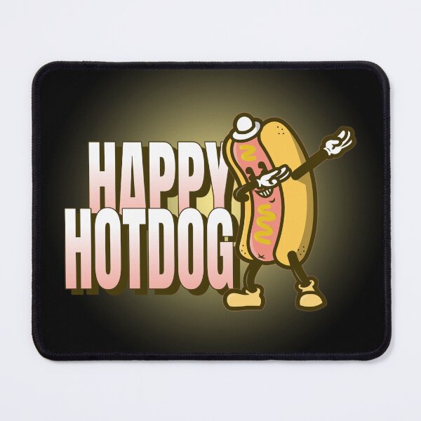 Item preview, Happy hot dog dab designed and sold by VitoTDesign.