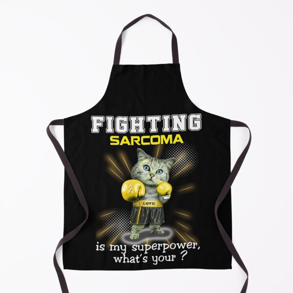 Item preview, Funny Cat Fighting Sarcoma Is My Superpower What's Your designed and sold by Kohend.