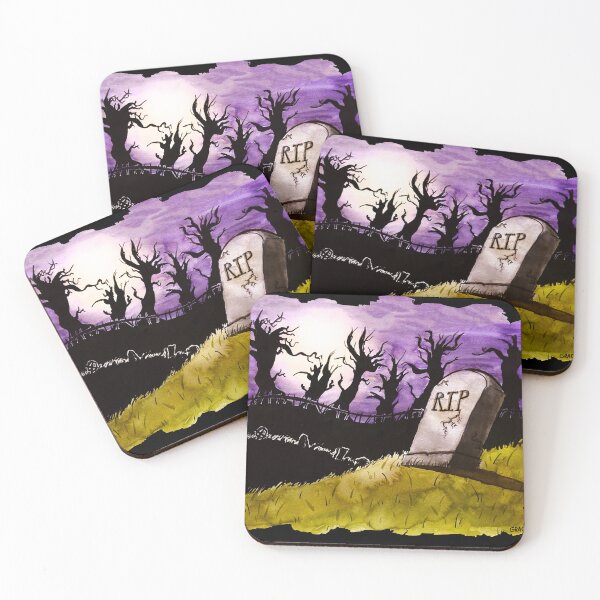 Item preview, Moonlit Cemetery designed and sold by JanGrackle.