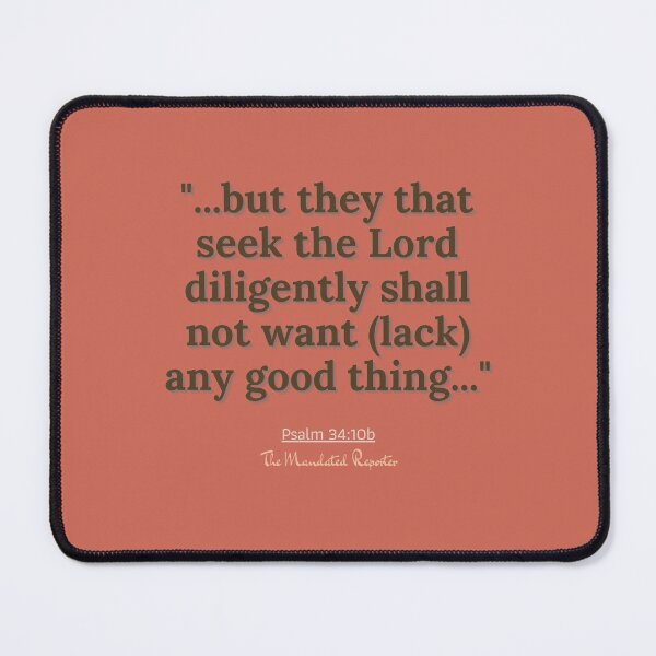 Item preview, Psalm 34:10b designed and sold by TheReporter1.