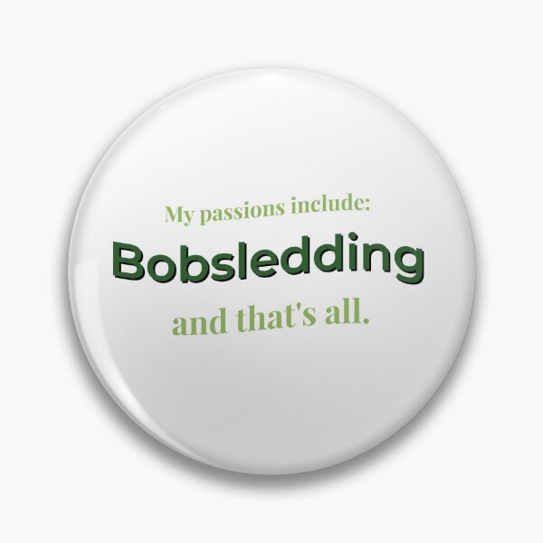 Item preview, Bobsledding is my passion designed and sold by cooldesignsalot.
