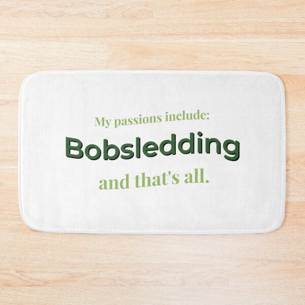 Item preview, Bobsledding is my passion designed and sold by cooldesignsalot.