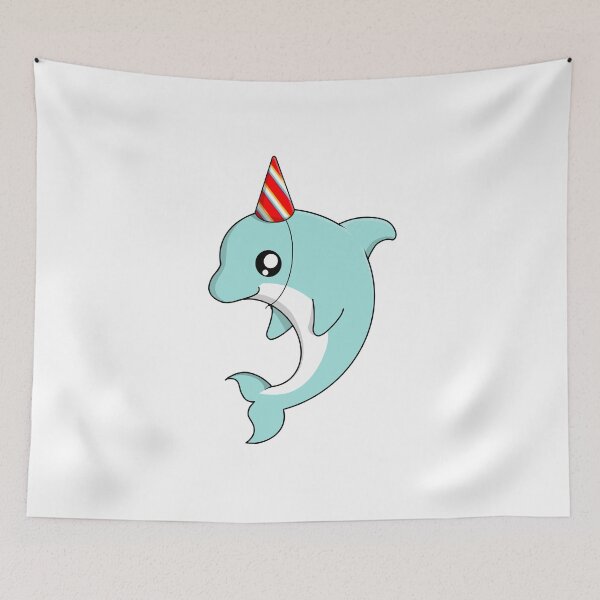 Item preview, Party dolphin birthday guest designed and sold by Skydrak91.