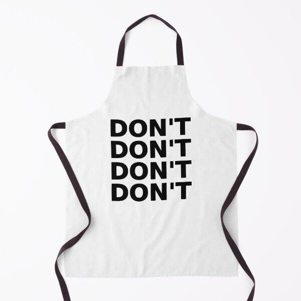 Item preview, DON'T designed and sold by SarcasticWords.