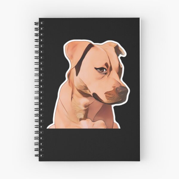 Item preview, Amstaff Mix Portrait designed and sold by NiftyTees.