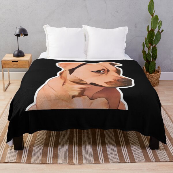Item preview, Amstaff Mix Portrait designed and sold by NiftyTees.