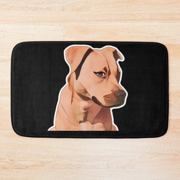 Item preview, Amstaff Mix Portrait designed and sold by NiftyTees.
