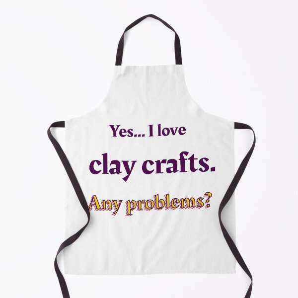 Item preview, I love Clay Crafts designed and sold by cooldesignsalot.