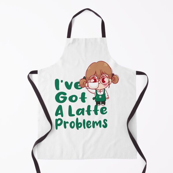 Item preview, I've Got A Latte Problems - Coffee lover Funny Saying designed and sold by Cupsofdreams.