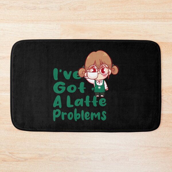 Item preview, I've Got A Latte Problems - Coffee lover Funny Saying designed and sold by Cupsofdreams.