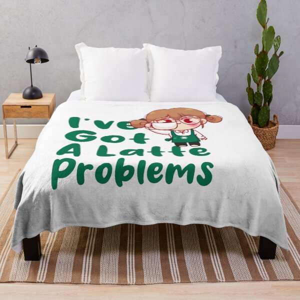 Item preview, I've Got A Latte Problems - Coffee lover Funny Saying designed and sold by Cupsofdreams.
