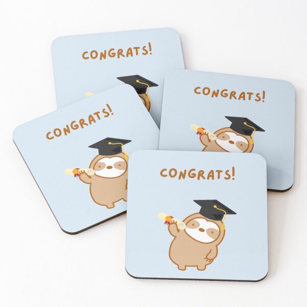 Item preview, Congrats Graduation Sloth  designed and sold by theslothinme.