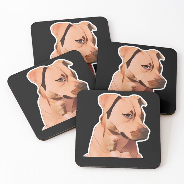 Item preview, Amstaff Mix Portrait designed and sold by NiftyTees.