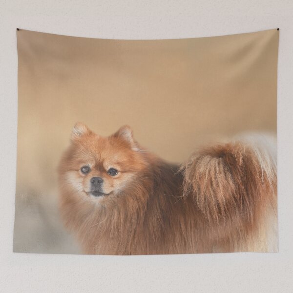 Item preview, Brown Pomeranian Dog designed and sold by Elisabeth Lucas.