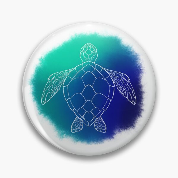 Item preview, Green Sea Turtle Line Art designed and sold by Upbeat-Cryptid.