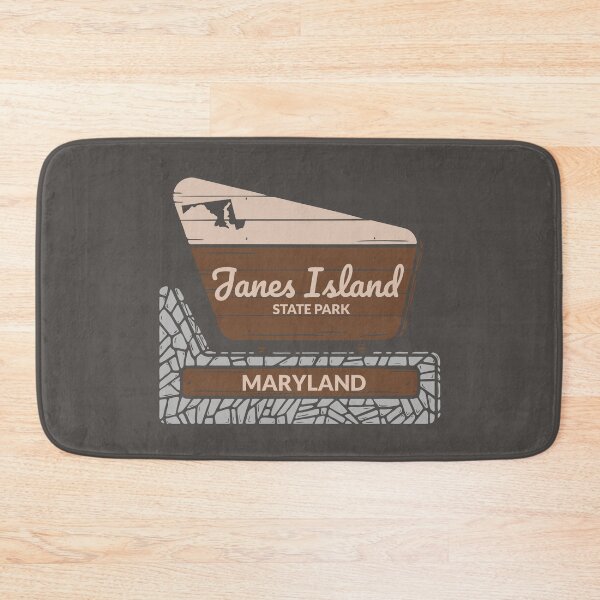 Item preview, Janes Island State Park Maryland Entrance Welcome Sign MD designed and sold by palmettodigital.