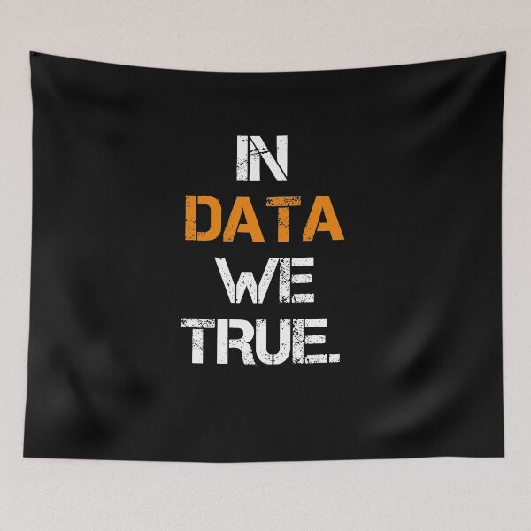 Item preview, In Data We Trust Funny Scientist Analytics designed and sold by rachidhaz.