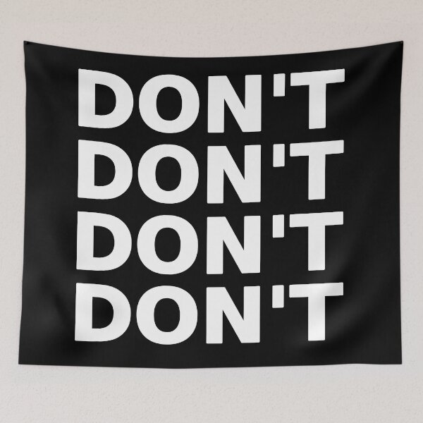 Item preview, DON'T Inverse designed and sold by SarcasticWords.