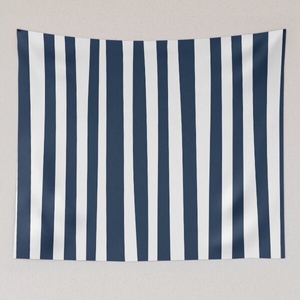 Item preview, Vertical Blue And White Striped pattern designed and sold by cutecrazytshirt.