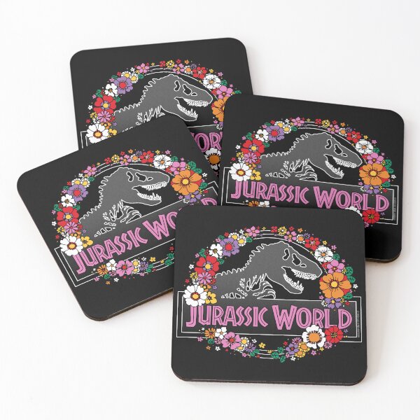 Item preview, Jurassic world x Giddygoatthe3rd Colorful Floral Cottagecore RB Fan Art Partner Program © UCS LLC and Amblin designed and sold by Giddygoatthe3rd.