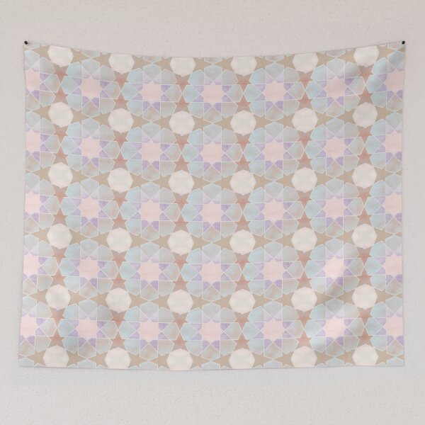 Item preview, Kairouan pink tiles designed and sold by imaginadesigns.